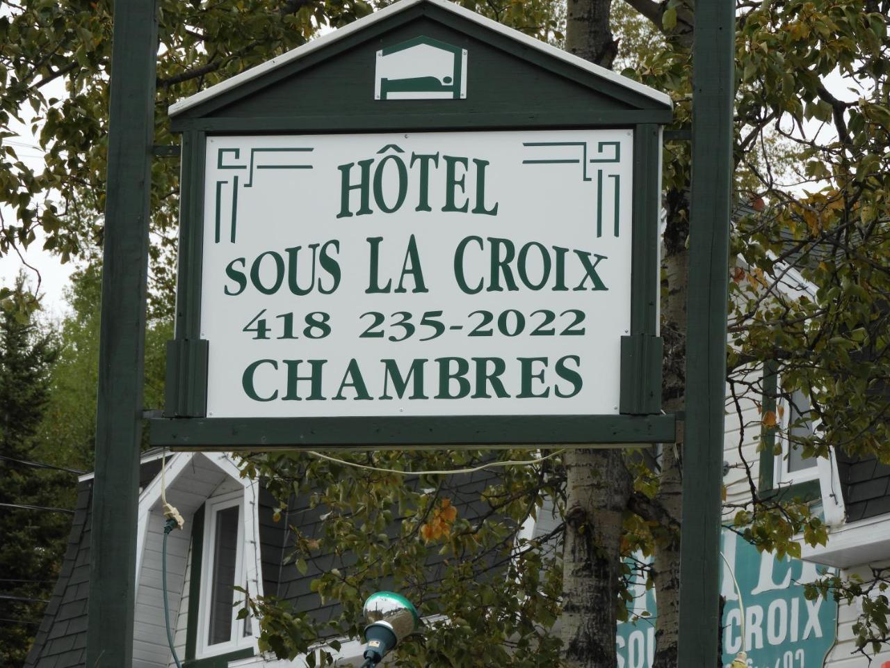 טאדוסאק Hotel Sous La Croix 152725 מראה חיצוני תמונה